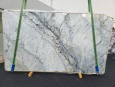 Fornitura lastre grezze lucide 2 cm in marmo naturale ACQUA BLUE 1686. Dettaglio immagine fotografie 
