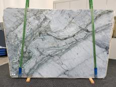 Fornitura lastre grezze levigate 2 cm in marmo naturale ACQUA BLUE 1752. Dettaglio immagine fotografie 