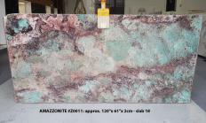 Fornitura lastre grezze 2 cm in pietra semipreziosa AMAZZONITE Z0011. Dettaglio immagine fotografie 