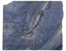 Fornitura lastre grezze lucide 2 cm in granito naturale AZUL BAHIA C0005. Dettaglio immagine fotografie 