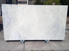 Fornitura lastre grezze lucide 2 cm in marmo naturale BIANCO ARNO Z0086. Dettaglio immagine fotografie 