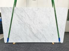 Fornitura lastre grezze levigate 2 cm in marmo naturale BIANCO CARRARA C 1749. Dettaglio immagine fotografie 