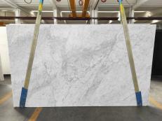 Fornitura lastre grezze levigate 3 cm in marmo naturale BIANCO CARRARA 1971M. Dettaglio immagine fotografie 