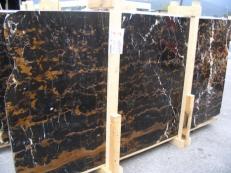 Fornitura lastre grezze 2 cm in marmo BLACK AND GOLD E-41106. Dettaglio immagine fotografie 