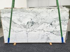 Fornitura lastre grezze lucide 2 cm in marmo naturale BRECCIA CAPRAIA TORQUOISE 1530. Dettaglio immagine fotografie 