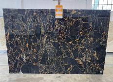 Fornitura lastre grezze lucide 1.8 cm in marmo naturale BRECCIA PORTORO DL0080. Dettaglio immagine fotografie 