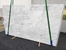 Fornitura lastre grezze lucide 2 cm in marmo naturale CALACATTA ARNI 1483. Dettaglio immagine fotografie 