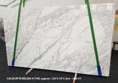 Fornitura lastre grezze 3 cm in marmo CALACATTA BELGIA 1146. Dettaglio immagine fotografie 