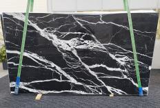 Fornitura lastre grezze lucide 3 cm in marmo naturale CALACATTA BLACK 1517. Dettaglio immagine fotografie 