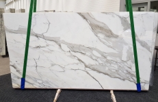 Fornitura lastre grezze 2 cm in marmo CALACATTA BORGHINI 1209. Dettaglio immagine fotografie 