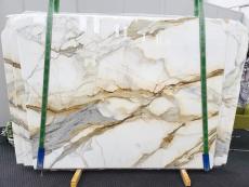 Fornitura lastre grezze lucide 2 cm in marmo naturale CALACATTA BORGHINI 1760. Dettaglio immagine fotografie 