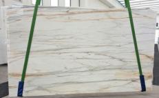 Fornitura lastre grezze 2 cm in marmo CALACATTA CREMO V 1120. Dettaglio immagine fotografie 