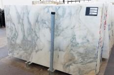 Fornitura lastre grezze 2 cm in marmo CALACATTA CREMO T0190. Dettaglio immagine fotografie 
