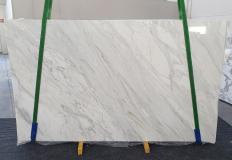 Fornitura lastre grezze lucide 2 cm in marmo naturale CALACATTA CREMO 1263. Dettaglio immagine fotografie 