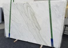 Fornitura lastre grezze lucide 2 cm in marmo naturale CALACATTA CREMO 1403. Dettaglio immagine fotografie 