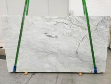 Fornitura lastre grezze lucide 2 cm in marmo naturale CALACATTA CREMO 1725. Dettaglio immagine fotografie 