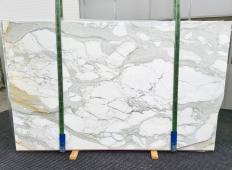 Fornitura lastre grezze 0.8 cm in marmo CALACATTA EXTRA 1580. Dettaglio immagine fotografie 