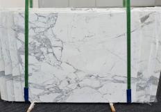 Fornitura lastre grezze lucide 0.8 cm in marmo naturale CALACATTA EXTRA 1373. Dettaglio immagine fotografie 