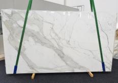 Fornitura lastre grezze lucide 2 cm in marmo naturale CALACATTA EXTRA 1377. Dettaglio immagine fotografie 
