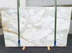 Fornitura lastre grezze lucide 2 cm in marmo naturale CALACATTA EXTRA 1580. Dettaglio immagine fotografie 