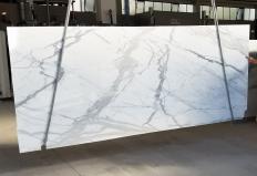 Fornitura lastre grezze lucide 2 cm in marmo naturale CALACATTA EXTRA 2256. Dettaglio immagine fotografie 