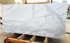 Fornitura lastre grezze segate 2 cm in marmo naturale CALACATTA EXTRA 2256. Dettaglio immagine fotografie 