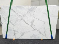 Fornitura lastre grezze levigate 2 cm in marmo naturale CALACATTA EXTRA 1649. Dettaglio immagine fotografie 