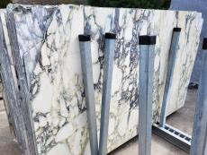 Fornitura lastre grezze segate 2 cm in marmo naturale CALACATTA FIORITO A0816. Dettaglio immagine fotografie 