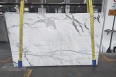 Fornitura lastre grezze lucide 2 cm in marmo naturale CALACATTA GREEN 1828M. Dettaglio immagine fotografie 
