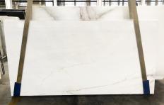 Fornitura lastre grezze lucide 3 cm in marmo naturale CALACATTA LINCOLN 1409M. Dettaglio immagine fotografie 