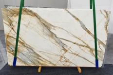 Fornitura lastre grezze lucide 2 cm in marmo naturale CALACATTA MACCHIAVECCHIA 1272. Dettaglio immagine fotografie 