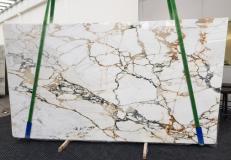 Fornitura lastre grezze lucide 2 cm in marmo naturale CALACATTA MACCHIAVECCHIA GL 1131. Dettaglio immagine fotografie 