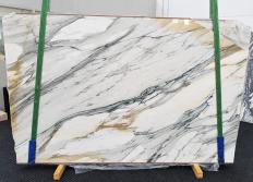 Fornitura lastre grezze 2 cm in marmo CALACATTA MAJESTIC 1413. Dettaglio immagine fotografie 