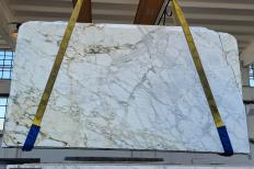Fornitura lastre grezze 2 cm in marmo CALACATTA MONET A0815. Dettaglio immagine fotografie 