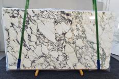 Fornitura lastre grezze lucide 2 cm in marmo naturale CALACATTA MONET 1302. Dettaglio immagine fotografie 
