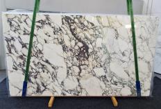 Fornitura lastre grezze lucide 2 cm in marmo naturale CALACATTA MONET 1302. Dettaglio immagine fotografie 