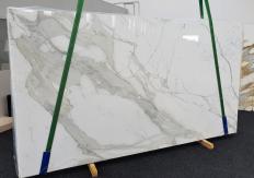Fornitura lastre grezze lucide 2 cm in marmo naturale CALACATTA ORO EXTRA 1366. Dettaglio immagine fotografie 