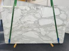 Fornitura lastre grezze lucide 3 cm in marmo naturale CALACATTA ORO EXTRA 1606. Dettaglio immagine fotografie 