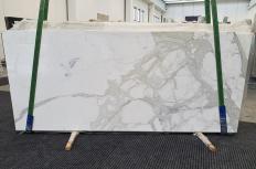 Fornitura lastre grezze 2 cm in marmo CALACATTA ORO 1244. Dettaglio immagine fotografie 