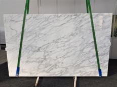 Fornitura lastre grezze lucide 3 cm in marmo naturale CALACATTA VAGLI VENA FINA GL 1128. Dettaglio immagine fotografie 