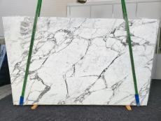 Fornitura lastre grezze levigate 2 cm in marmo naturale CALACATTA VAGLI 1636. Dettaglio immagine fotografie 