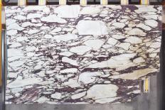 Fornitura lastre grezze lucide 2 cm in marmo naturale calacatta viola extra C0111. Dettaglio immagine fotografie 