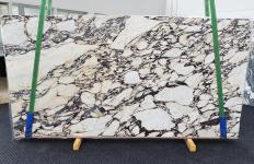Fornitura lastre grezze lucide 0.8 cm in marmo naturale CALACATTA VIOLA 1431. Dettaglio immagine fotografie 
