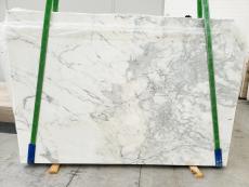 Fornitura lastre grezze lucide 2 cm in marmo naturale CALACATTA 1734. Dettaglio immagine fotografie 