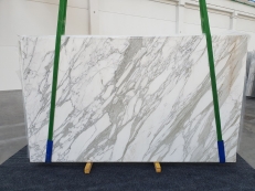 Fornitura lastre grezze lucide 2 cm in marmo naturale CALACATTA 1228. Dettaglio immagine fotografie 