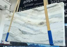 Fornitura lastre grezze 2 cm in marmo CALCITE AZUL U0339. Dettaglio immagine fotografie 