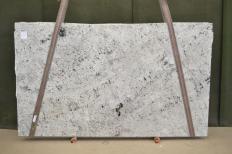 Fornitura lastre grezze lucide 3 cm in granito naturale GALAXY WHITE BQ02623. Dettaglio immagine fotografie 