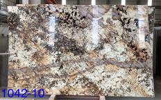 Fornitura lastre grezze lucide 2 cm in granito naturale GOLDEN AGATE 1042. Dettaglio immagine fotografie 
