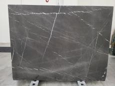Fornitura lastre grezze levigate 3 cm in marmo naturale GRAFFITE 17231. Dettaglio immagine fotografie 