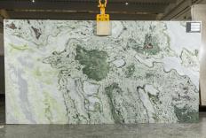 Fornitura lastre grezze lucide 2 cm in marmo naturale HIMALAYA GREEN TL0157. Dettaglio immagine fotografie 